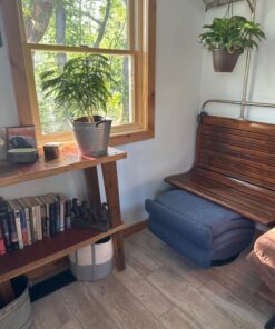 Amazon Basics Swivel Foam Lounge Chair - with Headrest, Adjustable, Denim, Blue, 26.3D x 23.5W x 13.7H in Chair with headrest 34 71Pj3BCwbvL