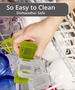 sujeo Mini Garlic Press, Green 17 71PkGxLL4lL