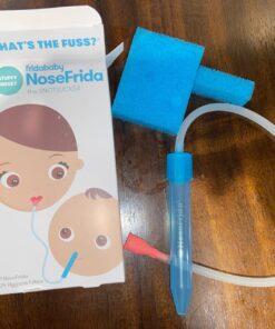Frida Baby Nasal Aspirator NoseFrida the Snotsucker with 24 Extra Hygiene Filters NoseFrida Filter Bundle 26 71PkLxA ZuL
