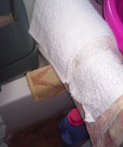 Zeppoli 24-Pack Washcloths | 100% Natural Cotton, 12 x 12 Inches, Commercial Grade Washcloth, Machine Washable Cleaning Rags and Wash Cloths for Bathroom 24 Pack 39 71Pks1HVRZL