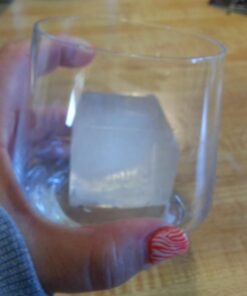 Home-Complete Large Ice Molds Silicone Trays Makes 8, 2”x 2” Big Cubes BPA-Free, Flexible-Chill Water, Lemonade, Cocktails, and More, Black(Pack Of 2) 2"x2"9(2 Pack) 49 71PlgneGt1L