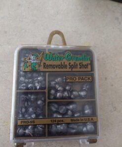 Removable Split Shot pro Pack, 48ea/bb, 36ea/3/0, 16ea/7, 12ea/5, 12ea/4, Multi 21 71PliN4M9WL