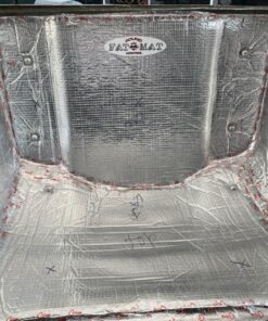 FatMat Hood-Liner 34" x 54" x 3/4" Thick Self-Adhesive Automotive Sound Deadening Hood Liner - Aluminum Face 5 71PlpFeN9cL