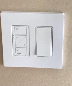 Lutron Caseta Smart Lighting Dimmer Switch and Remote Kit | P-PKG1W-WH | White 52 71PmPl8AyUL