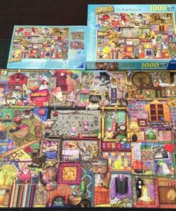 Ravensburger The Craft Cupboard Puzzle 1000 Piece Jigsaw Puzzle for Adults – Every piece is unique, Softclick technology Means Pieces Fit Together Perfectly 26 71Pmo8WzjfL
