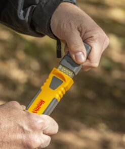 Smith's DCS4 4” Diamond Combination Sharpener - Double Sided Stone - Outdoor Field Knife Sharpener - Fish Hook & Pointed Tools Micro Sharpener - Lightweight, Compact, Handheld Bench Stone 18 71Pmp9c7ULL 1