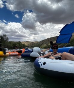 Intex River Run Single Person Inflatable Connecting Lounge Tube 2 Pack 25 71PmxVsXuL