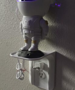 Star Projector Galaxy Night Light - Astronaut Space Projector, Starry Nebula Ceiling LED Lamp with Timer and Remote, Kids Room Decor Aesthetic, Gifts for Christmas, Birthdays, Valentine's Day White 43 71PmygOPVaL