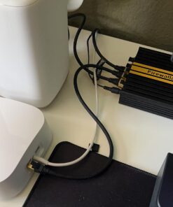 DbillionDa Cat8 Ethernet Cable, Outdoor&Indoor, 6FT Heavy Duty High Speed 26AWG, 2000Mhz with Gold Plated RJ45 Connector, Weatherproof S/FTP UV Resistant for Router, Modem, PC, Gaming, PS5, Xbox Cat8-6ft 25 71Pn2vVEe7L