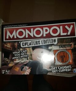 Monopoly Game: Cheaters Edition Board Game, for 3-6 Players, Ages 8 and Up 45 71Pn3XSPeIL