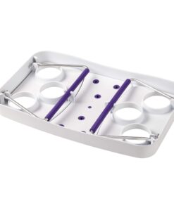 Wilton Decorating Bag Stand - Organize Icing Bags for Easy Reach and Quick Treat Decorating, Holds Flower Nails to Dry Buttercream Flowers, 6-Cavity 19 71PnNVxpILL