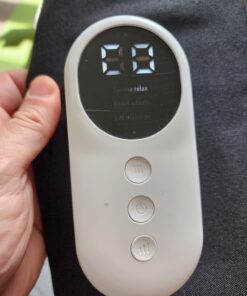 LINGTENG Leg Massager for Circulation and Pain Relief, Calf Air Compression Massager with Heat, Leg Massager with 3 Intensities, 3 Modes, Easy to use, Muscle Relaxation, Gifts (Pair) Gray 69 71PoWibB10L