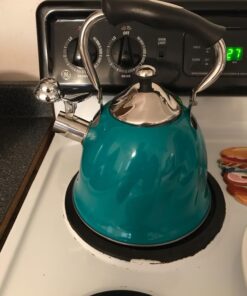 Mr. Coffee Alderton Tea Kettle, 2.3 Quarts, Green 25 71Poe35wh8L