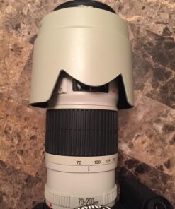 JJC Professional LH74T White Tulip Flower Lens Hood Compatible with Canon 70-200mm F 4 Lens Replaces Canon ET-74 ET74 33 71PopXymZDL