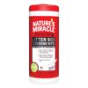 Nature's Miracle Just for Cats Litter Box Scrubbing Wipes, 30 Count (NM-5574) 30 Count (Pack of 1)