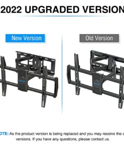 MOUNTUP UL Listed Full Motion TV Wall Mount for Most 42-82 inch TVs with Articulating Swivel and Tilt, TV Mount Max VESA 600x400mm, Holds up to 100lbs Fits 16" Stud MU0028 41 71PpNwFp3tL