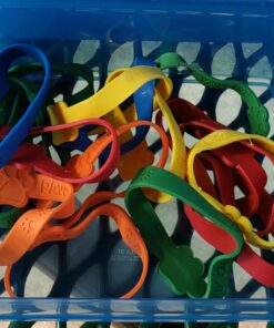 Fun Express Paw Print Rubber Bracelet - 24 Pieces - Educational And Learning Activities For Kids 18 71PqJW17HPL