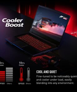 MSI Thin GF63 15.6" 144Hz Gaming Laptop: 12th Gen Intel Core i7, NVIDIA GeForce RTX 4050, 16GB DDR4, 512GB NVMe SSD, Type-C, Cooler Boost 5, Win11 Home: Black 12VE-066US 12th Gen i7 15.6" 23 71PqdT3U1jL