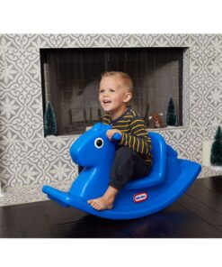 Alternative view of Little Tikes Rocking Horse Blue, 33.00 L x 10.00 W x 17.50 H Inches