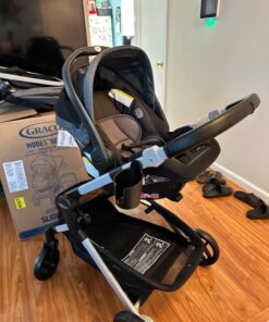 Graco Modes Nest Travel System, Includes Baby Stroller with Height Adjustable Reversible Seat, Pram Mode, Lightweight Aluminum Frame and SnugRide 35 Lite Elite Infant Car Seat, Sullivan Modes Nest w/ Height-Adjustable Seat 52 71Pr8 43FAL