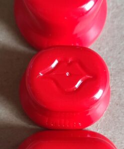 Fullips Lip Plumper Tool - Medium Oval with Bonus Large Round Enlarger - Self Suction Plumping Device For Fuller Lips - Plump in Seconds - Natural Instant Lip Enhancement Kit - Red Plastic Plumpers 39 71PrFFsxNSL