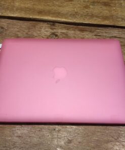 IBENZER Compatible with Old Version MacBook Air 13 Inch Case (2017-2010 Release), Models: A1466/A1369, Plastic Hard Shell Case with Keyboard & Screen Cover for Mac Air 13, Pink, A13PK+2 For Macbook Air 13'' A1466/A1369 37 71PsKSDmB1L