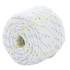 Giantex 3/7" Durable Braid Polyester Rope, 150 ft Heavy Duty Rope for Tie, Pull, Swing, Climb and Knot, High Strength Arborist Rope w/ 5953 lbs Breaking Strength, White 31 71PsiupnOKL