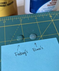 Fiebing's Leathercraft Cement - Leather Glue (4oz) - Quick Drying, High Strength, Flexible Adhesive w/Permanent Bonding for Craft or Repair for Leather Jackets, Shoes, Wallets, Furniture - Non-Toxic 29 71PtCcIADhL