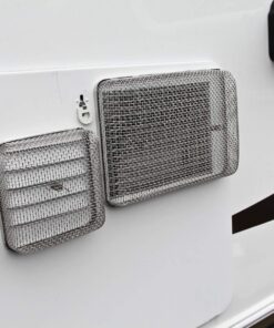 Alternative view of Camco Flying Insect Screen- Protects the Water Heater Vents from Flying Insect Nests, Stainless Steel Mesh, WH 500 -(42145),6" X 8.5" X 1.3" , White 6" X 8.5" X 1.3" WH500