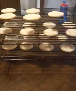 Wilton Excelle Elite 3-Tier Cooling Rack for Cookies, Cake and More - Cool Batches of Cookies, Cake Layers or Finger Foods, Black 48 71PtI6g8JEL