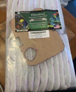 Aquatic Experts Aquarium Filter Floss for Fish Tank Filters - FilterFirst Aquarium Filter Pad - Aquarium Filter Media Roll for Crystal Clear Water, (12 Inch Wide, 72 Inch Long) 12 Inch Wide 41 71PtSWylnPL