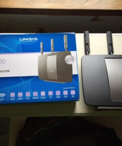 Linksys AC3200 Tri-Band Smart Wi-Fi Router with Gigabit and USB, Designed for Device-Heavy Homes, Smart Wi-Fi App Enabled to Control Your Network from Anywhere (EA9200) 22 71Pu5hPb0mL