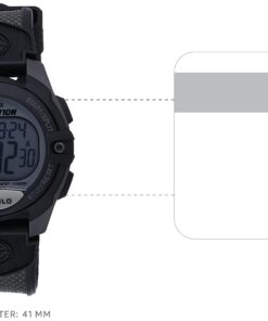 Timex Men's T49949 Expedition Digital CAT Charcoal + Mini Compass 19 71Pu9xqOWPL
