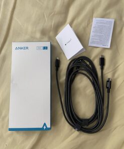 Anker USB C Charger Cable (6ft 100W, 2Pack), USB 2.0 Type C Fast Charging Cable for iPhone 15 / 15Pro / 15Plus / 15ProMax MacBook Pro 2020, iPad Pro 2020, iPad Air 4, Samsung Galaxy S23+/S23 Ultra 6ft Black 49 71PvTxfQL