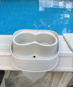 Intex PureSpa Cup Holder, Holds 2 Standard Size Beverage Containers and Refreshments 34 71Pwdr6FiL