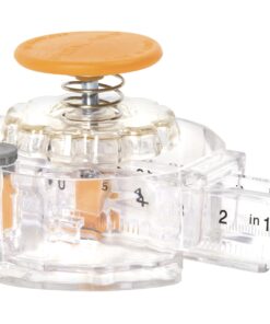 Fiskars Circle Cutter with 3 Replacement Blades - 1" to 8” Cut Length - Arts and Crafts Paper Cutter - Clear/Orange Paper Cutter & Refill Blades 25 71PwmY5n1L