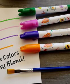 Amazon Basics Twistable Pack of 24 Gel Crayons, Washable, 24 Colors 46 71PwpyXVAeL