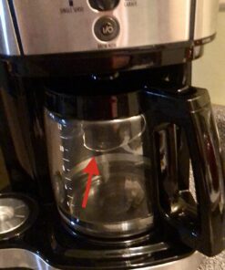 Hamilton Beach 2-Way 12 Cup Programmable Drip Coffee Maker & Single Serve Machine, Glass Carafe, Auto Pause and Pour, Black (49980R) 68 71PxGPeIqCL