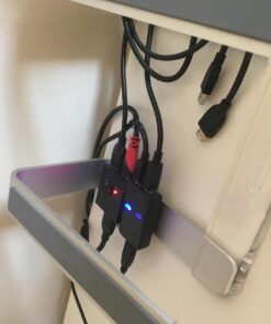 Fosmon 4K HDMI Switch 2 in 1 Out 4K@60Hz, 2-Port Bi-Directional HDMI 2.0 Switcher Splitter Hub UHD 3D HD 1080p HDCP, for HDTV, PS5/4, Xbox, Apple TV 2-Port / 4K@60Hz 29 71PyCBgjdQL