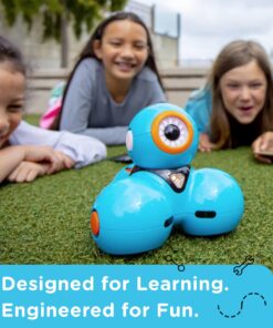 Wonder Workshop Dash – Coding Robot for Kids 6+ – Voice Activated – Navigates Objects – 5 Free Programming STEM Apps – Creating Confident Digital Citizens , Blue 22 71PyFwshyKL