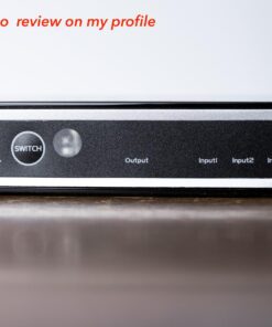 Kinivo HDMI Switch 4K HDR 301BN (3 in 1 Out, 4K 60Hz HDR, HDMI 2.0, High Speed 18Gbps, IR Remote, HDCP) - Compatible with Roku, PS5, Xbox, Apple TV, Nintendo Switch, Cable Box 3-PORT 37 71PyNRp0xQL