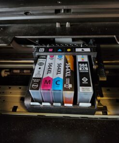 Smart Ink Compatible Ink Cartridge Replacement for HP 564 XL 564XL High Yield 10 Combo Pack (4 Black & 2 C/M/Y) for DeskJet 3520 3522 Photosmart 7520 6520 5520 7525 5514 7510 OfficeJet 4620 Printers 59 71PyYU5ixFL