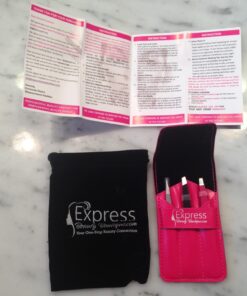 Express Beauty Boutique Tweezers 3pcs Set Pink Case Professional Quality Stainless Steel Precision Eyebrow Tweezer for Ingrown Hair Shaping Eyebrows. 42 71PyZBsclQL