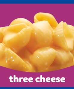 Kraft Three Cheese Macaroni & Cheese Dinner with Mini-Shell Pasta (7.25 oz Box) 16 71PzT9CyjlL