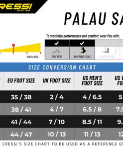 Cressi Cressi Palau SAF Black/Yellow M/L | US Man 8.5/11 | US Lady 9.5/12 | EU 41/44 11 71PzYoRSgyL