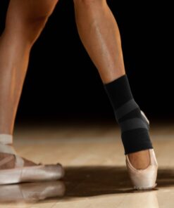Copper Fit Pro Series Unisex Ankle Compression Sleeve Medium Black with Copper Trim 1 7 71Q 1Z4pL