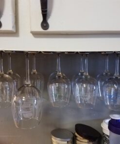 Organize It All Large Chrome Stemware Holder - 1876W 38 71Q eCl2vcL