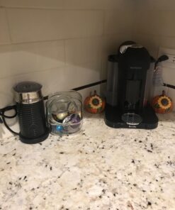 Nespresso Vertuo Coffee and Espresso Machine by Breville, 5 Cups, Matte Black, 19.25 x 11 x 15.25 in 25 71Q jc5thaL