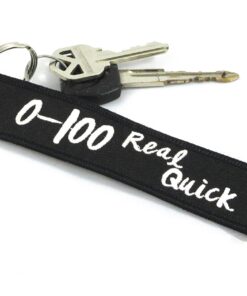 Centurion Goods CG Keytags – Keychains for Motorcycles and Cars 0-100 Real Quick 7 71Q10u3loML
