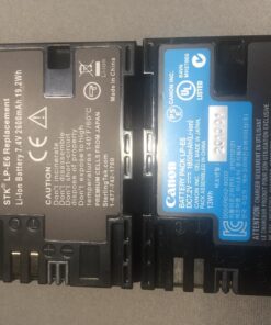 STK LP-E6 Battery for Canon LP-E6N LPE6 Promaster LP-E6NH EOS R R5 R6 R7 5D Mark II III and IV 90D 70D 5Ds 6D 5Ds 80D 7D 60D, 5Ds MKii, MKii MKiii MKiv, 5D4 LPE6N LPE6NH, LP E6 E6N E6NH Accessories 42 71Q1IBhCn7L